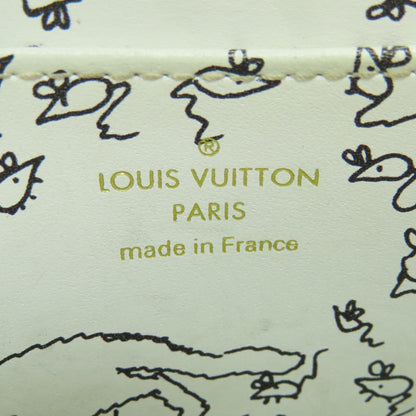 LOUIS VUITTON M63884 Zippy Coin Purse Catgram coin purse Monogram canvas Ladies [Used]