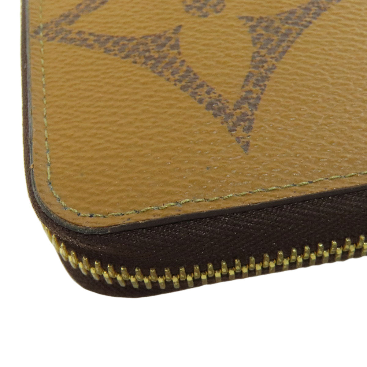 LOUIS VUITTON M69353 Zippy wallet Long wallet (with coin pocket) Giant Monogram canvas Ladies [Used]