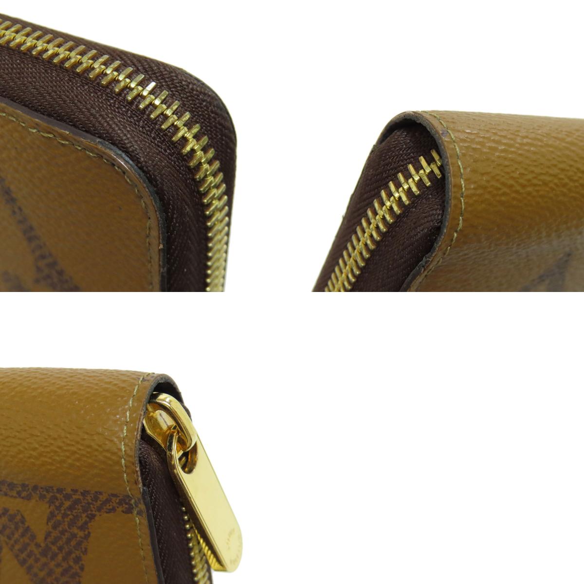 LOUIS VUITTON M69353 Zippy wallet Long wallet (with coin pocket) Giant Monogram canvas Ladies [Used]