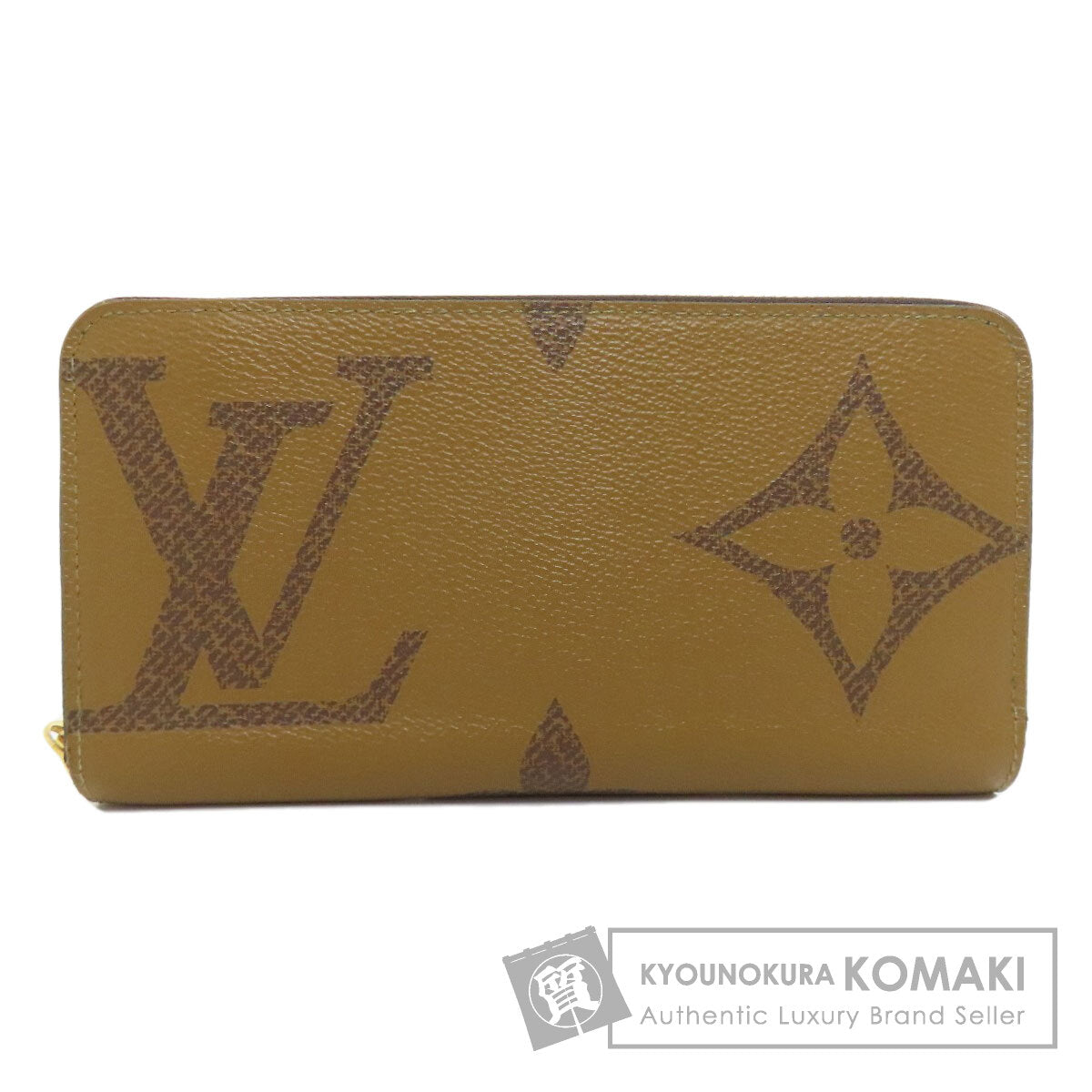 LOUIS VUITTON M69353 Zippy wallet Long wallet (with coin pocket) Giant Monogram canvas Ladies [Used]