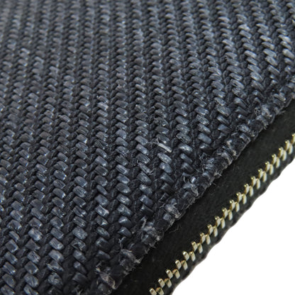 CHANEL Deauville small zip wallet Long wallet (with coin pocket) Canvas Ladies [Used]