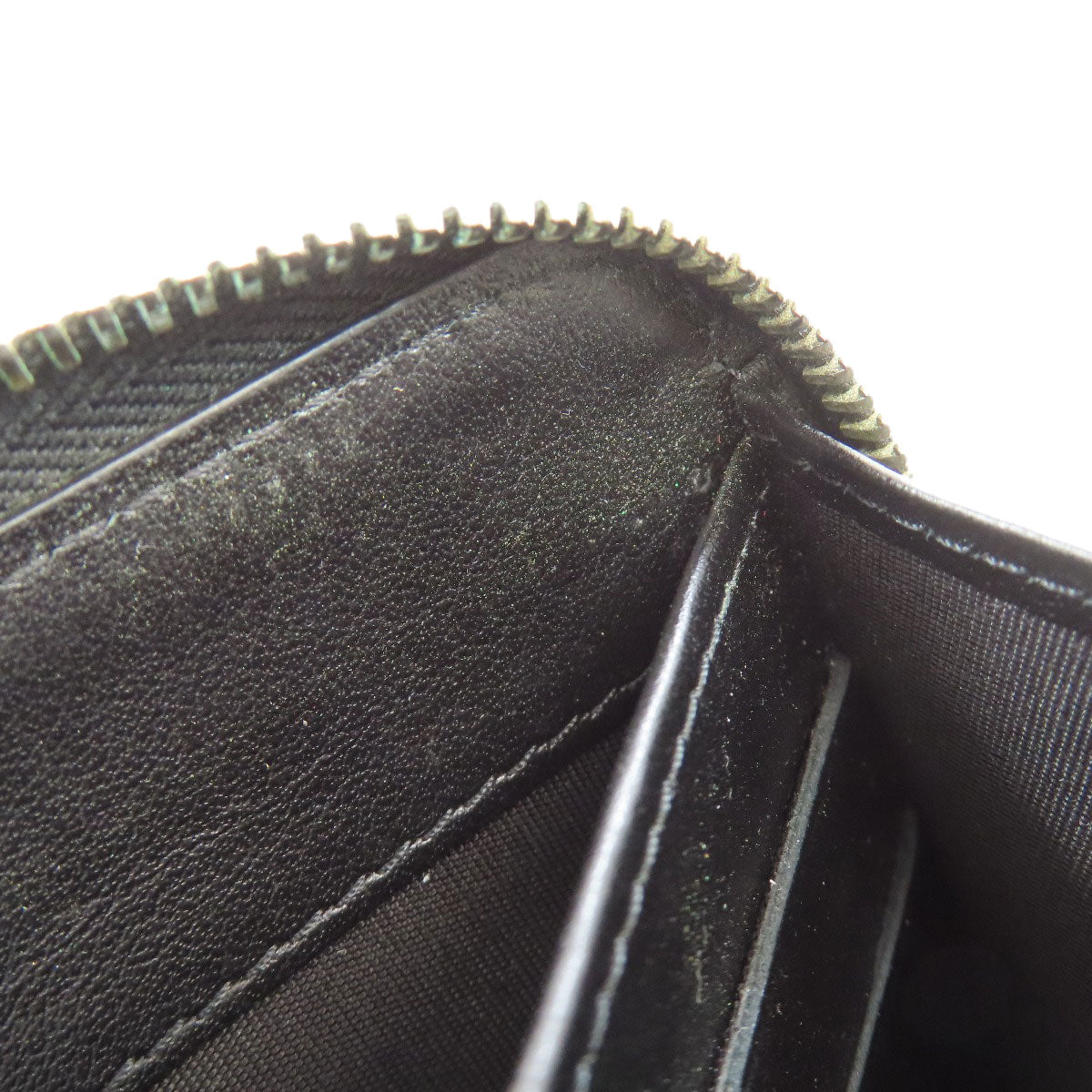 CHANEL Camellia Silver Hardware Long wallet (with coin pocket) Calf Ladies [Used]