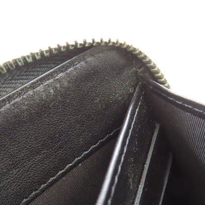 CHANEL Camellia Silver Hardware Long wallet (with coin pocket) Calf Ladies [Used]