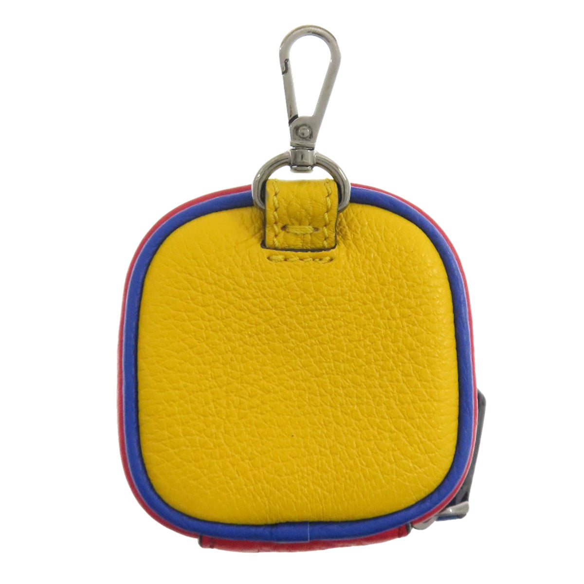 FENDI logo Accessory pouch Leather Ladies [Used]