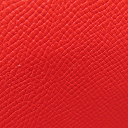 HERMES Azap Silkin Long SilverHardware Long wallet (with coin pocket) Epsom Ladies [Used]