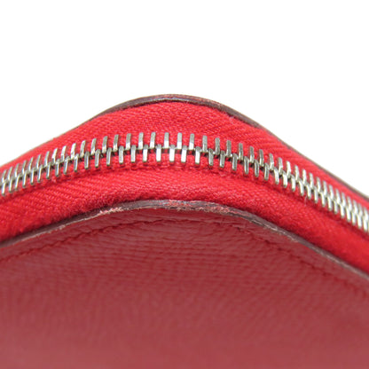 HERMES Azap Silkin Long SilverHardware Long wallet (with coin pocket) Epsom Ladies [Used]