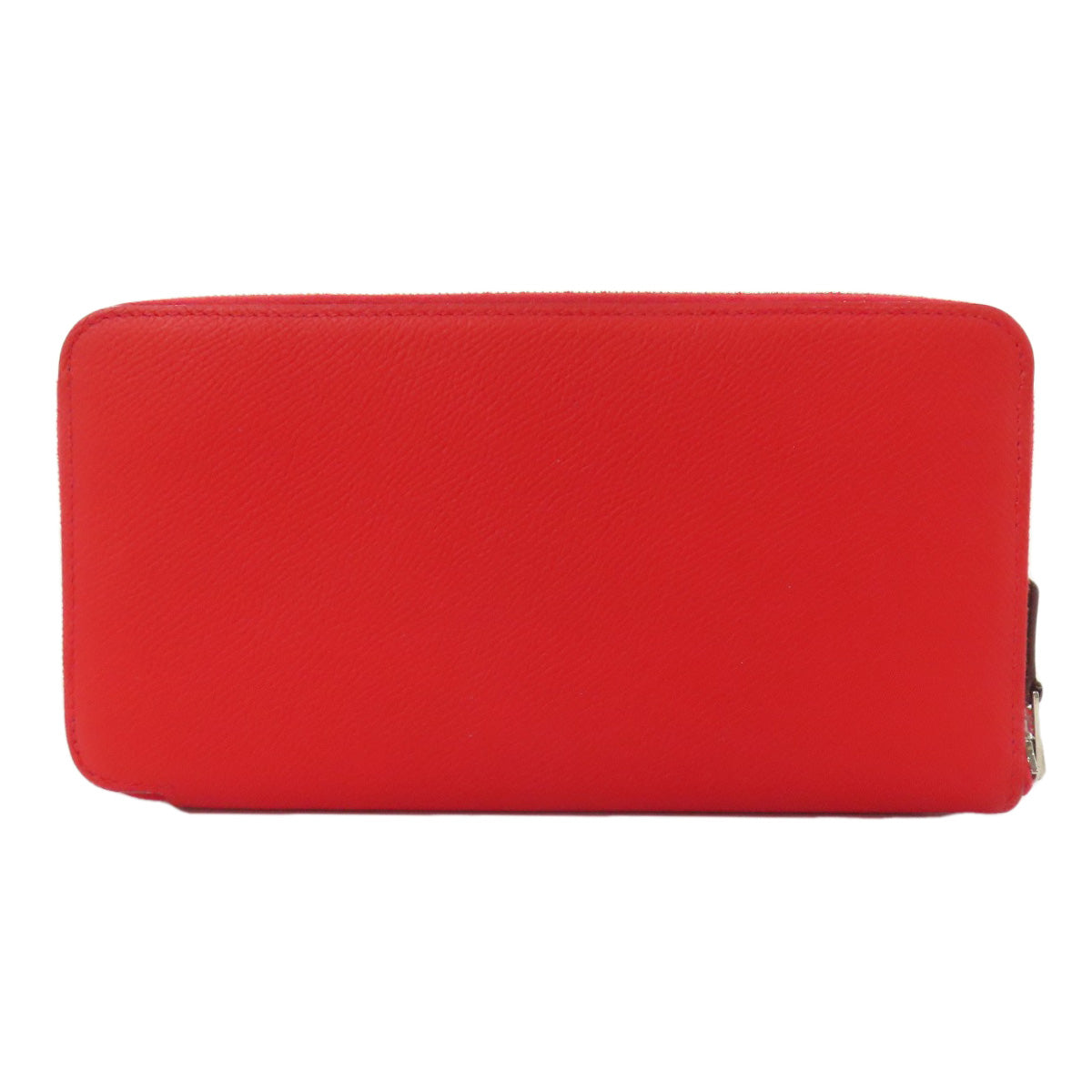 HERMES Azap Silkin Long SilverHardware Long wallet (with coin pocket) Epsom Ladies [Used]