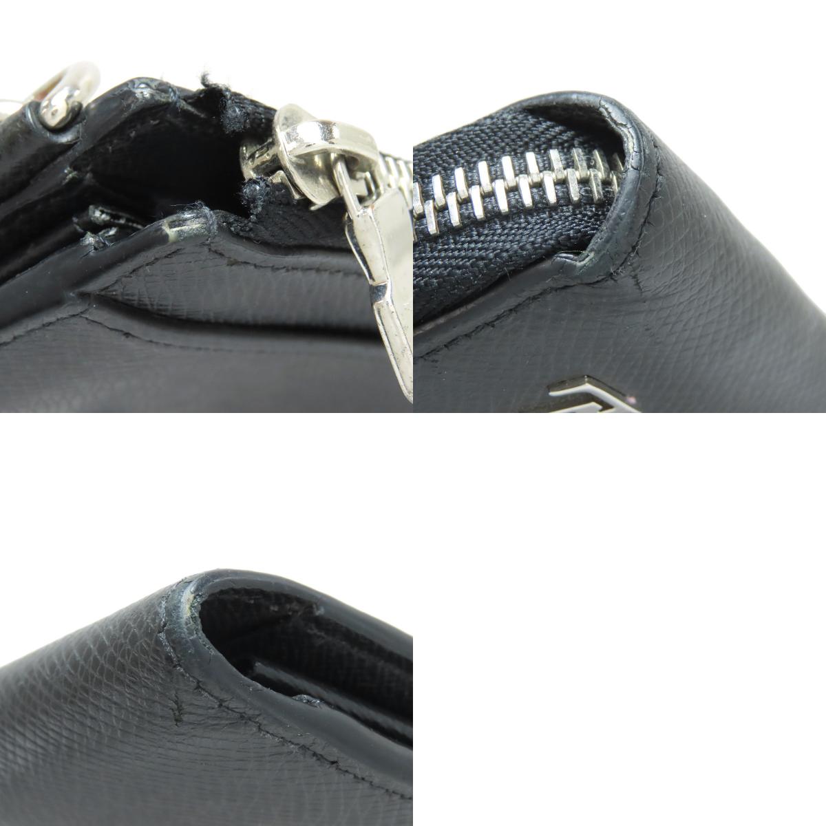 LOUIS VUITTON M69409 Zippy Dragonne Long wallet (with coin pocket) Taiga mens [Used]