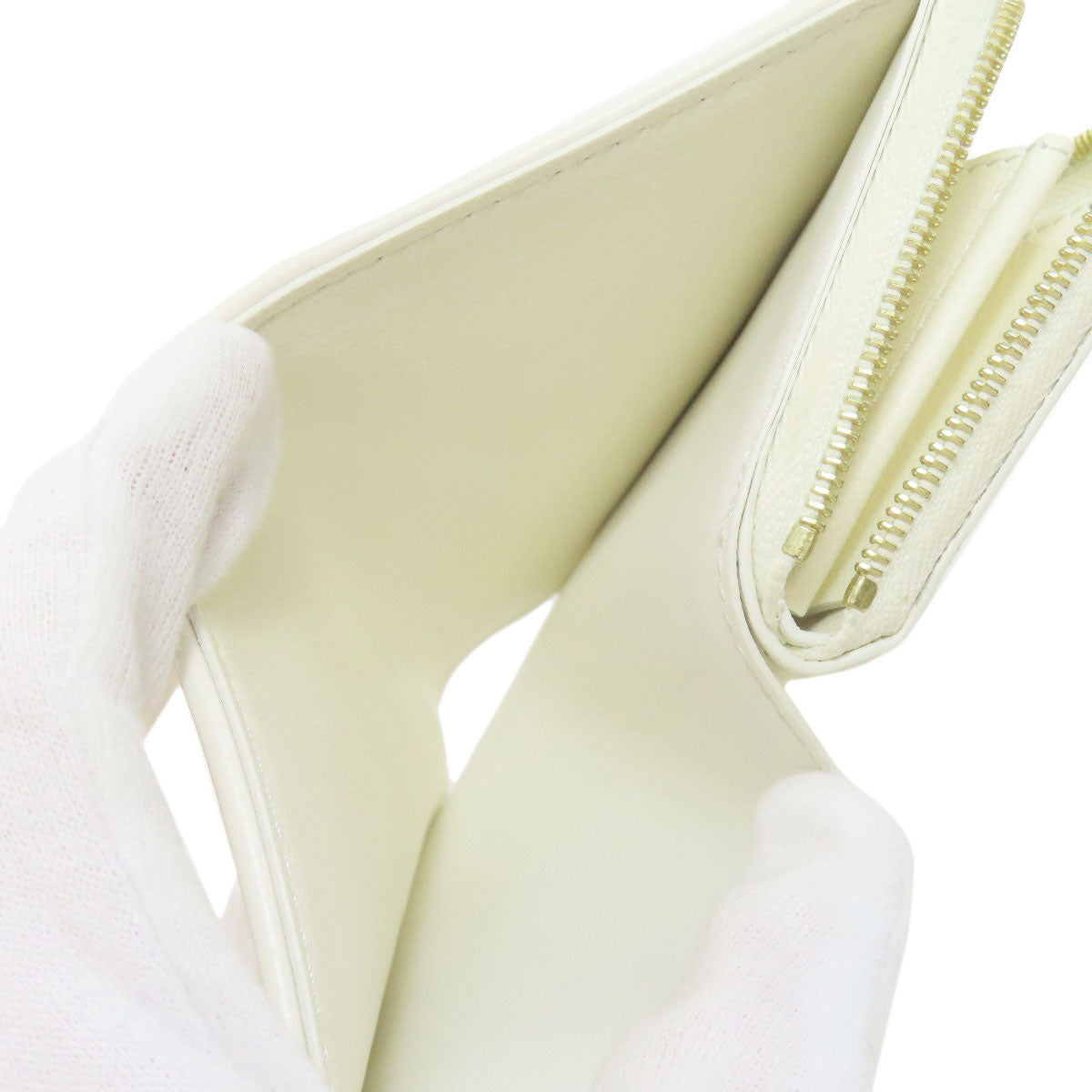 LOUIS VUITTON M11909 Portefeiulle Roux Monogram Flower Bifold Wallet with Coin Pocket Calf Ladies [Used]