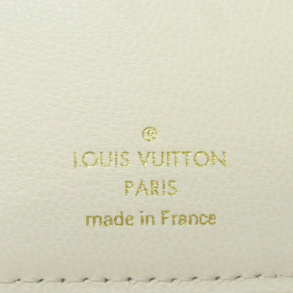 LOUIS VUITTON M11909 Portefeiulle Roux Monogram Flower Bifold Wallet with Coin Pocket Calf Ladies [Used]