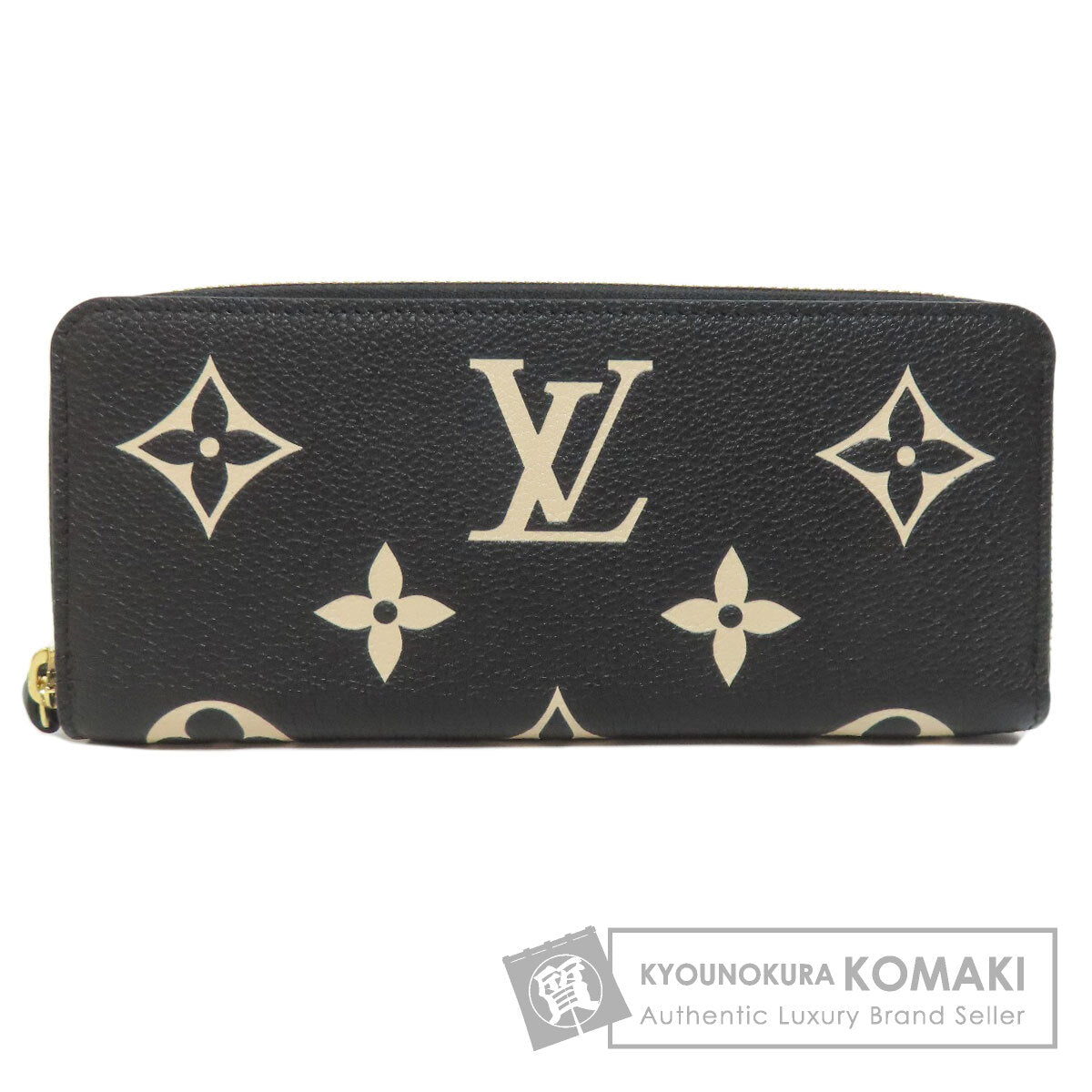 LOUIS VUITTON M82338 Portefeiulle・Clemence Long wallet (with coin pocket) Empreinte Ladies [Used]