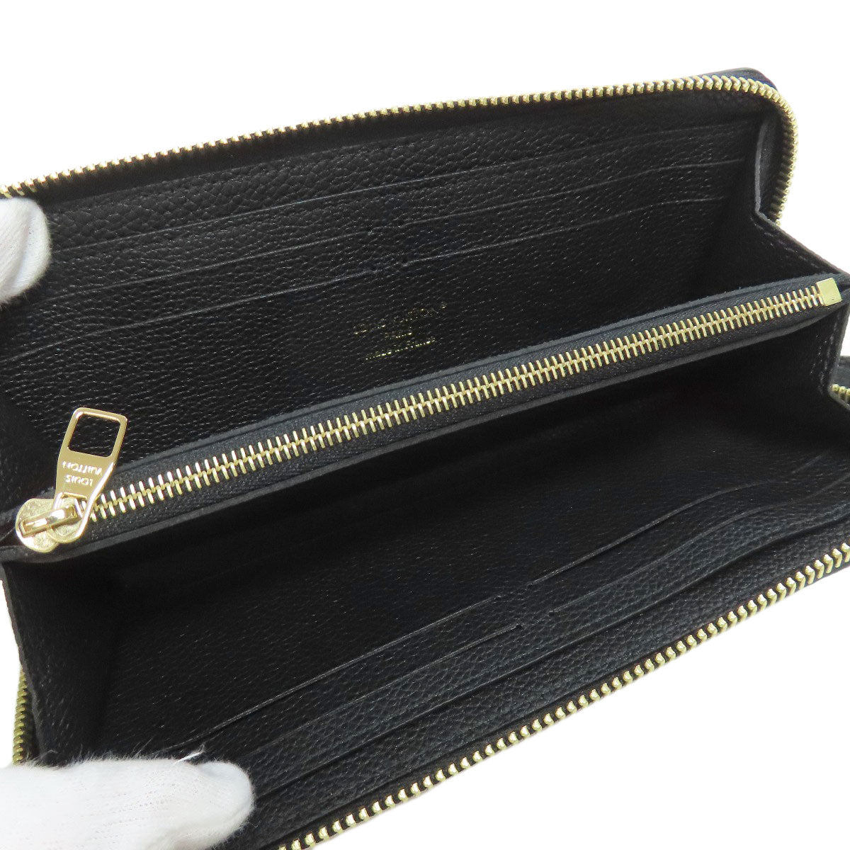 LOUIS VUITTON M82338 Portefeiulle・Clemence Long wallet (with coin pocket) Empreinte Ladies [Used]