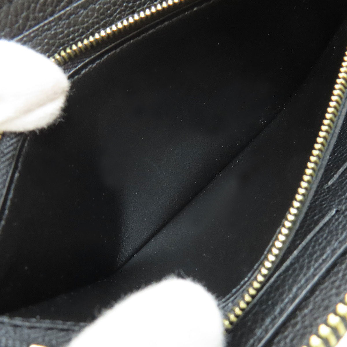 LOUIS VUITTON M82338 Portefeiulle・Clemence Long wallet (with coin pocket) Empreinte Ladies [Used]