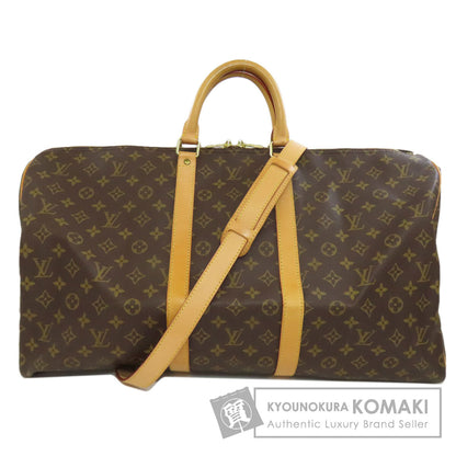 LOUIS VUITTON M41414 Kiepol Bundriere 55 Boston bag Monogram canvas Ladies [Used]