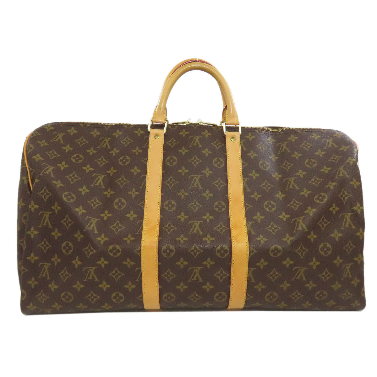 LOUIS VUITTON M41414 Kiepol Bundriere 55 Boston bag Monogram canvas Ladies [Used]