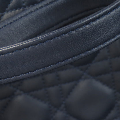 CHRISTIAN DIOR Lady Dior 2WAY Handbag Calf Ladies [Used]