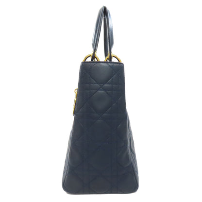CHRISTIAN DIOR Lady Dior 2WAY Handbag Calf Ladies [Used]