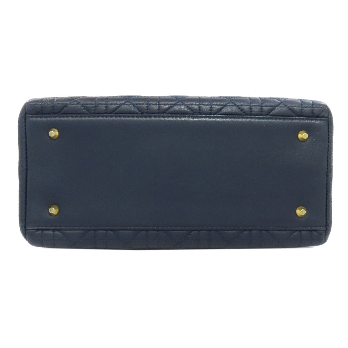 CHRISTIAN DIOR Lady Dior 2WAY Handbag Calf Ladies [Used]