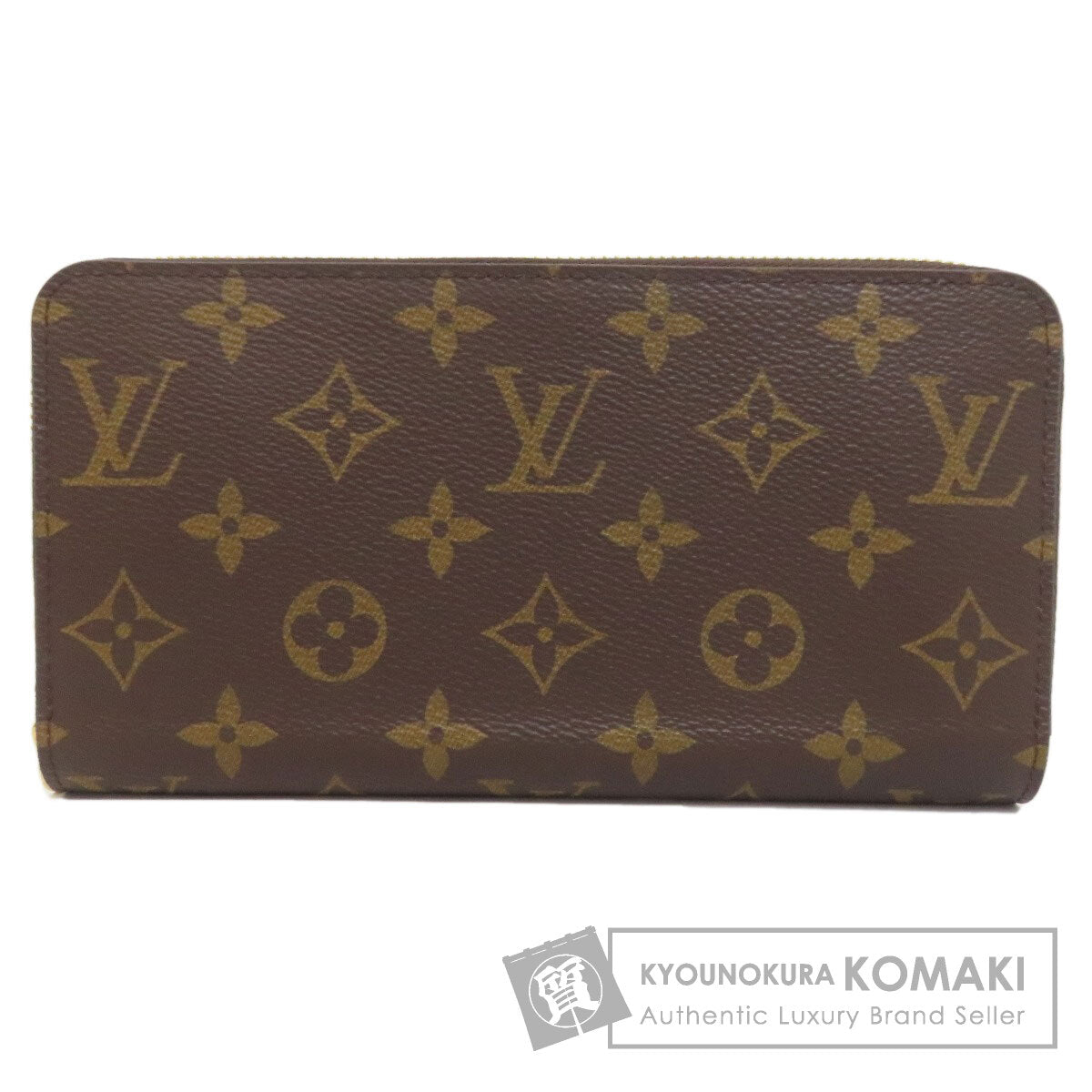 LOUIS VUITTON M42616 Zippy wallet Long wallet (with coin pocket) Monogram canvas Ladies [Used]