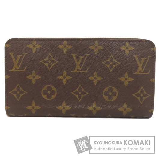LOUIS VUITTON M42616 Zippy wallet Long wallet (with coin pocket) Monogram canvas Ladies [Used]