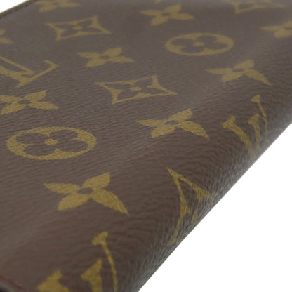 LOUIS VUITTON M42616 Zippy wallet Long wallet (with coin pocket) Monogram canvas Ladies [Used]