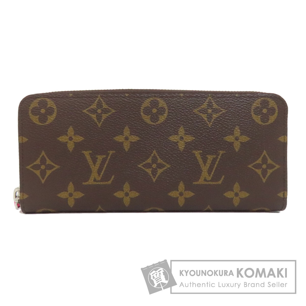 LOUIS VUITTON M12395 Portefeiulle・Clemence Long wallet (with coin pocket) Monogram canvas Ladies [Used]