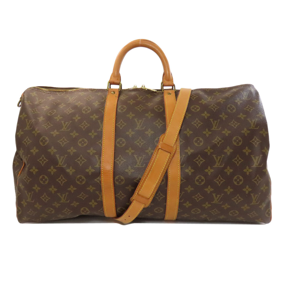 LOUIS VUITTON M41414 Kiepol Bundriere 55 Boston bag Monogram canvas Ladies [Used]
