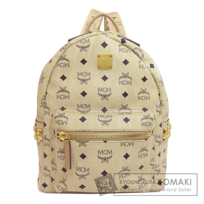 MCM logo Backpack Â· Daypack PVC Ladies [Used]