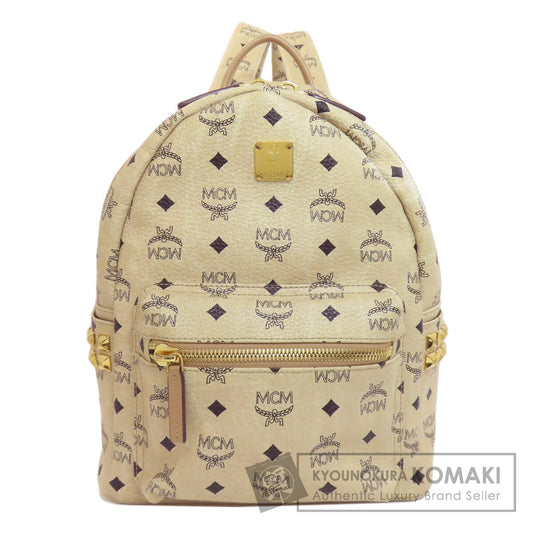MCM logo Backpack Â· Daypack PVC Ladies [Used]