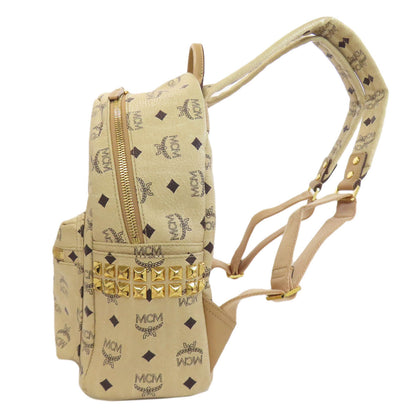 MCM logo Backpack Â· Daypack PVC Ladies [Used]