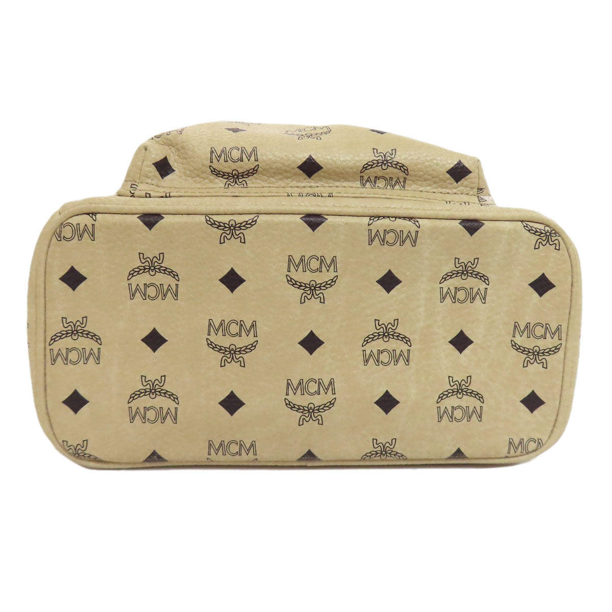 MCM logo Backpack Â· Daypack PVC Ladies [Used]