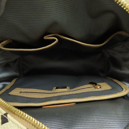 MCM logo Backpack Â· Daypack PVC Ladies [Used]