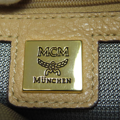 MCM logo Backpack Â· Daypack PVC Ladies [Used]