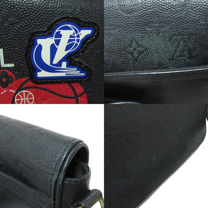 LOUIS VUITTON M58498 Studio Messenger NBA collaboration Shoulder Bag Empreinte mens [Used]