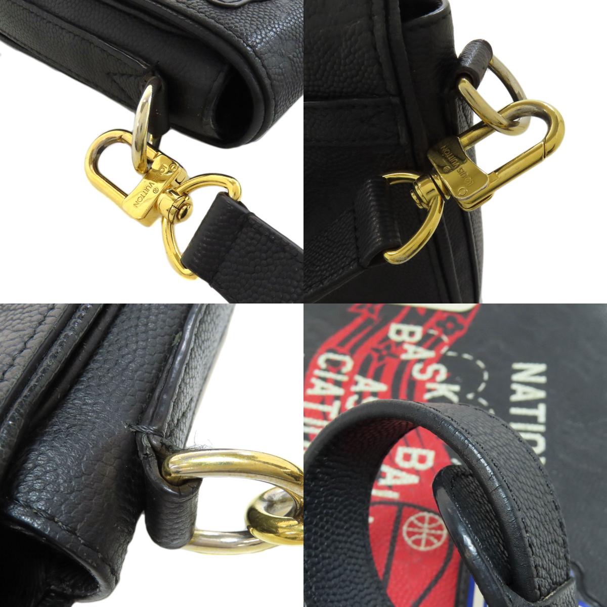 LOUIS VUITTON M58498 Studio Messenger NBA collaboration Shoulder Bag Empreinte mens [Used]