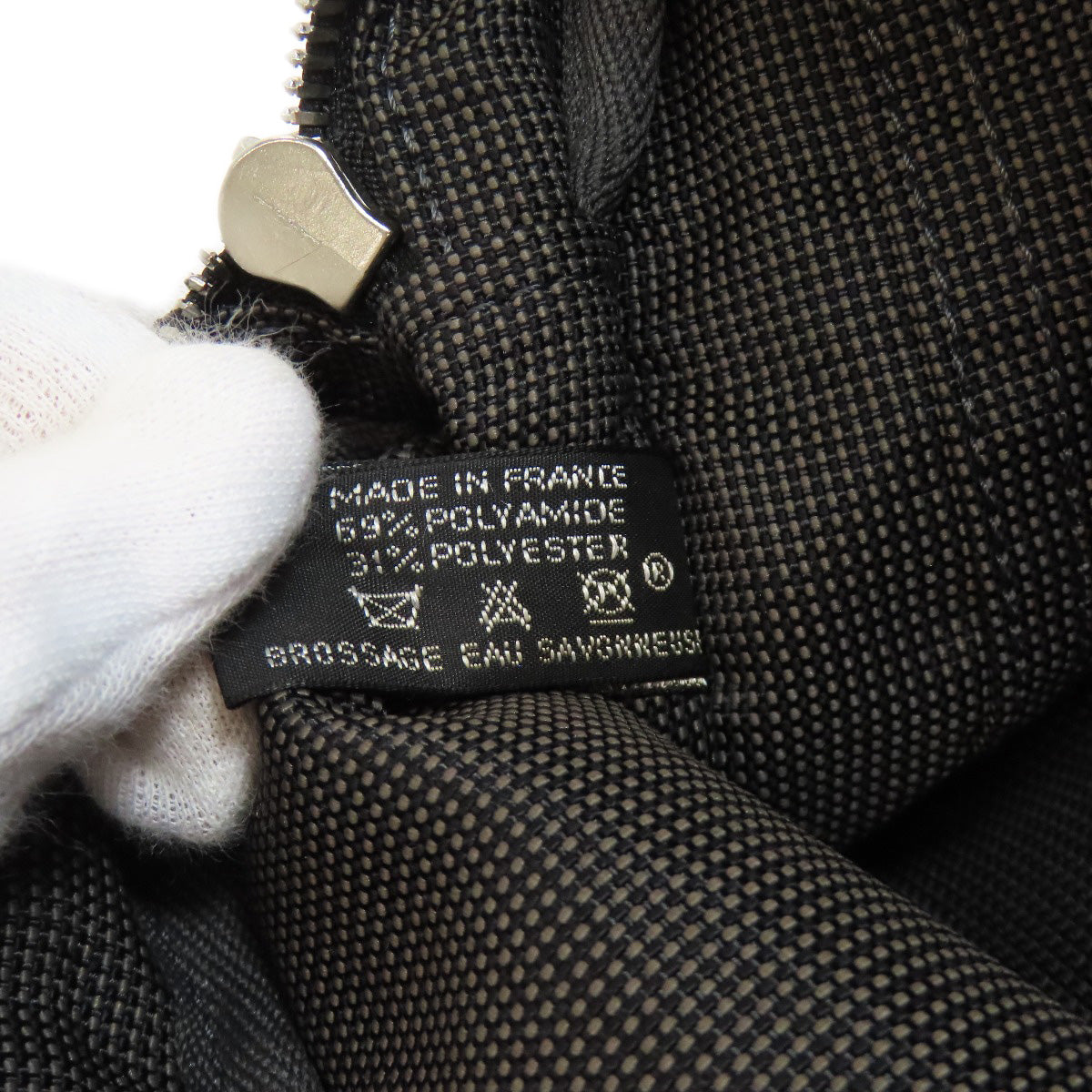 HERMES Her LinePM Handbag Canvas Ladies [Used]