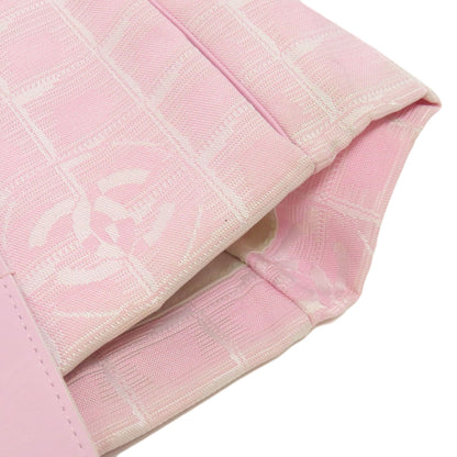 CHANEL   New Travel Line MM Tote Bag  Nylon jacquard Ladies  [’†ŒÃ]