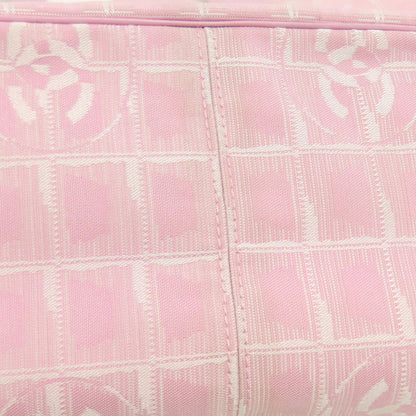 CHANEL   New Travel Line MM Tote Bag  Nylon jacquard Ladies  [’†ŒÃ]