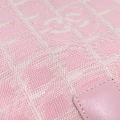 CHANEL   New Travel Line MM Tote Bag  Nylon jacquard Ladies  [’†ŒÃ]