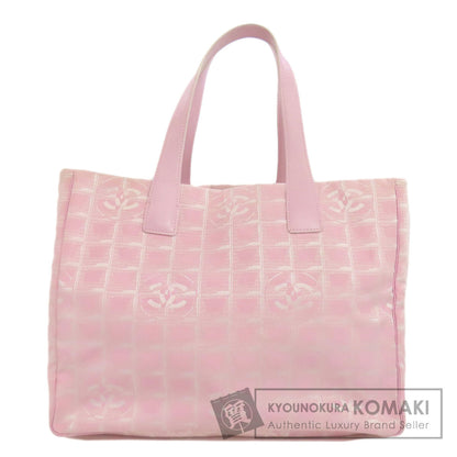 CHANEL   New Travel Line MM Tote Bag  Nylon jacquard Ladies  [’†ŒÃ]
