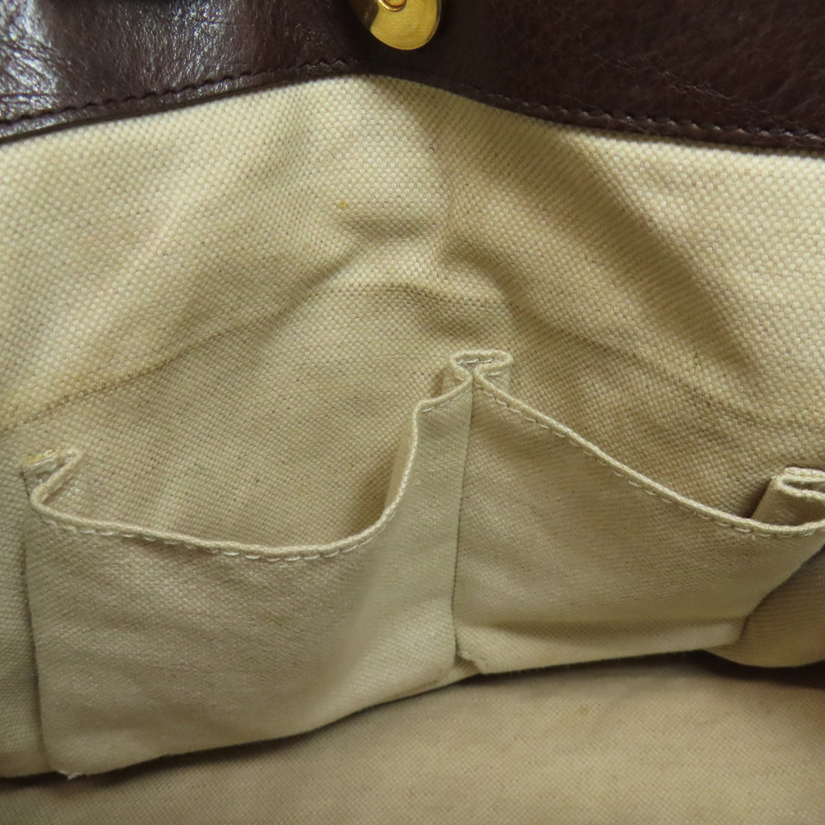 GUCCI 247183 GG Tote Bag Canvas LeatherLadies [Used]