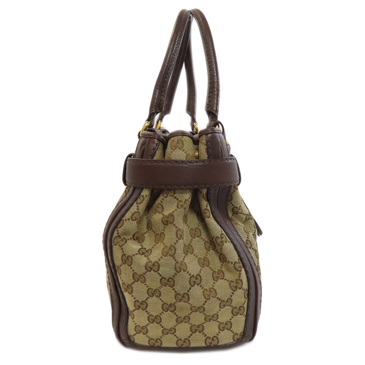 GUCCI 247183 GG Tote Bag Canvas LeatherLadies [Used]