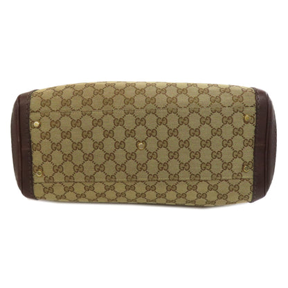 GUCCI 247183 GG Tote Bag Canvas LeatherLadies [Used]