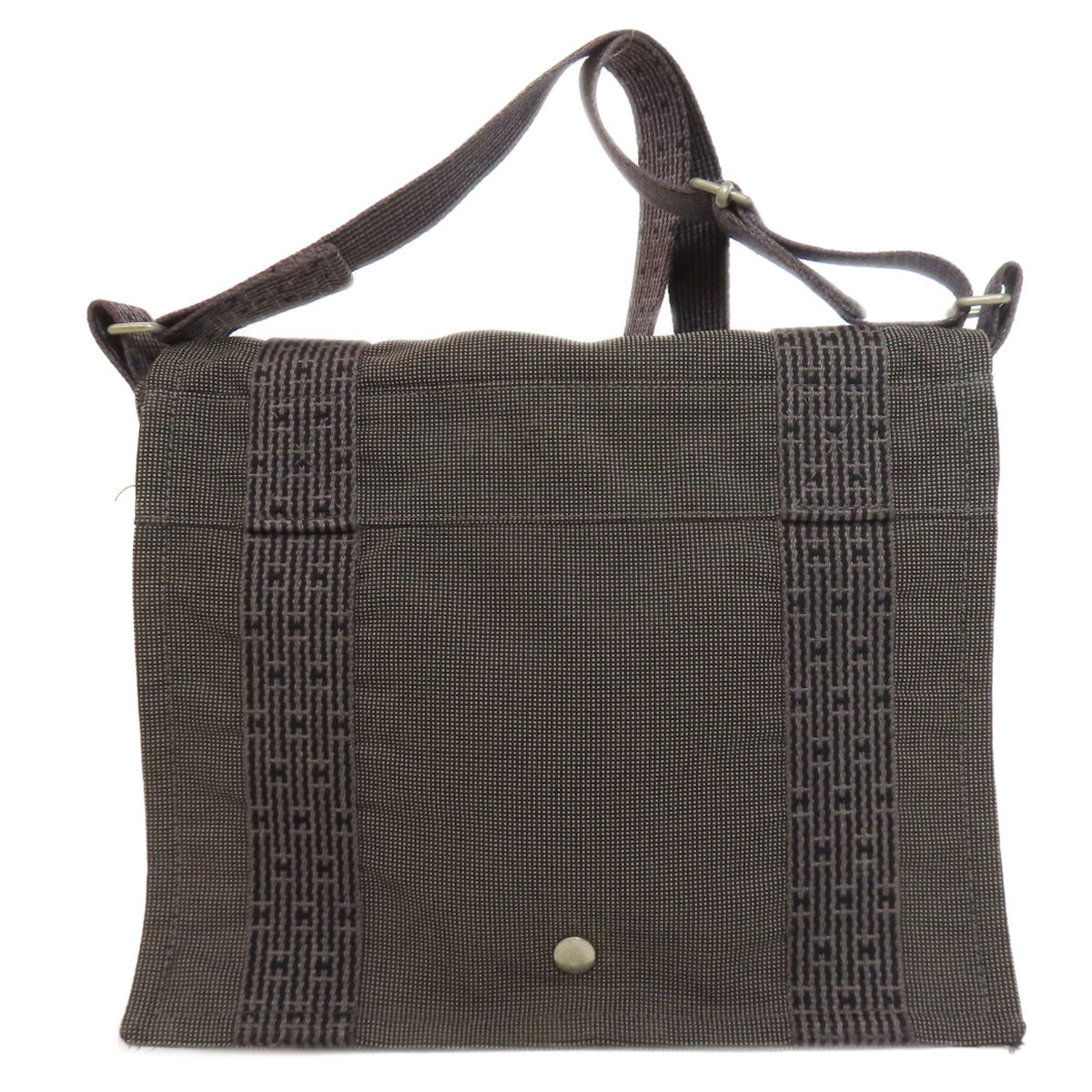 HERMES Her Line Bathas PM Shoulder Bag Canvas Ladies [Used]