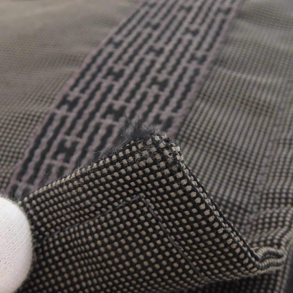 HERMES Her Line Bathas PM Shoulder Bag Canvas Ladies [Used]