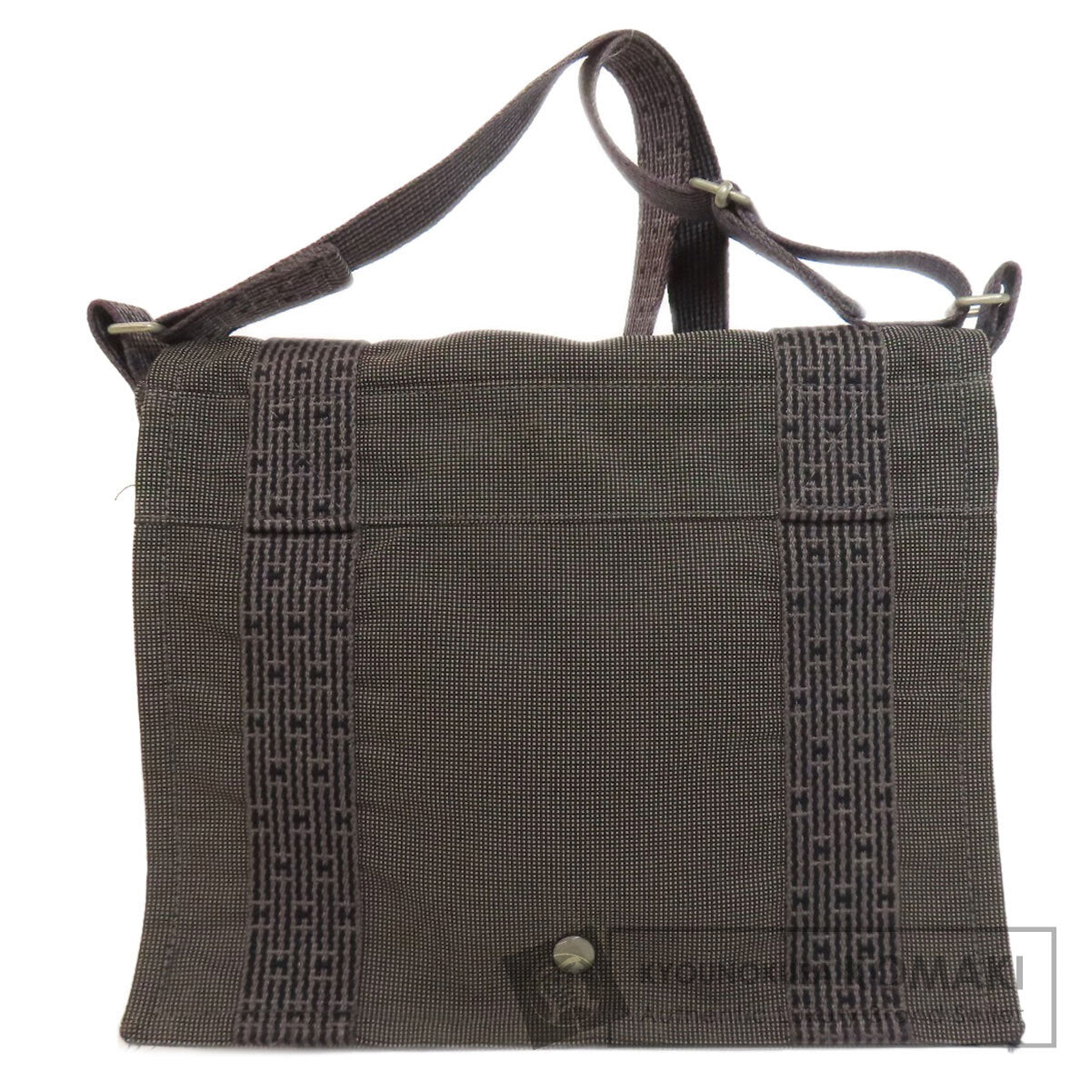 HERMES Her Line Bathas PM Shoulder Bag Canvas Ladies [Used]