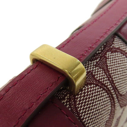 COACH C3760 Ally Shoulder Bag Shoulder Bag Canvas Ladies [Used]