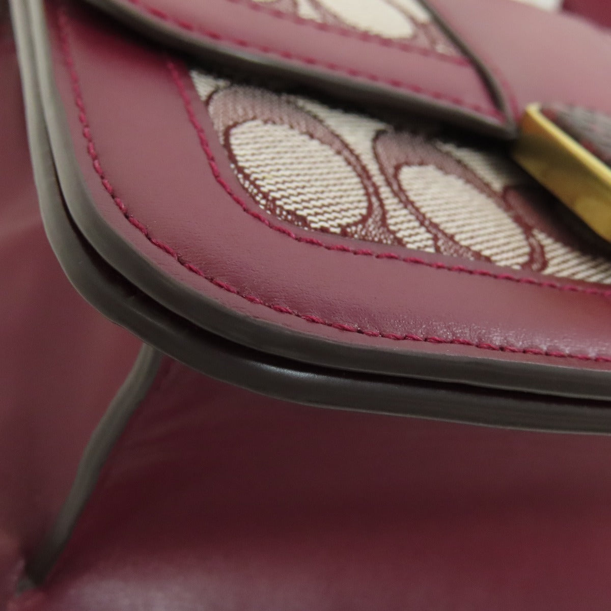 COACH C3760 Ally Shoulder Bag Shoulder Bag Canvas Ladies [Used]