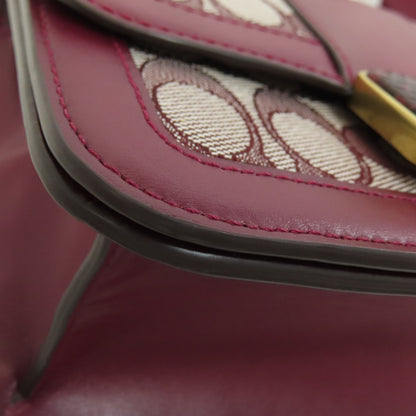 COACH C3760 Ally Shoulder Bag Shoulder Bag Canvas Ladies [Used]