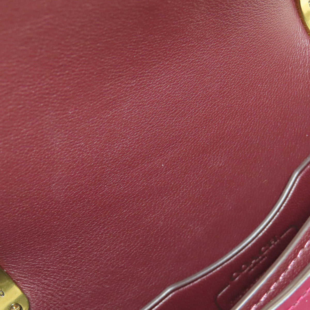 COACH C3760 Ally Shoulder Bag Shoulder Bag Canvas Ladies [Used]